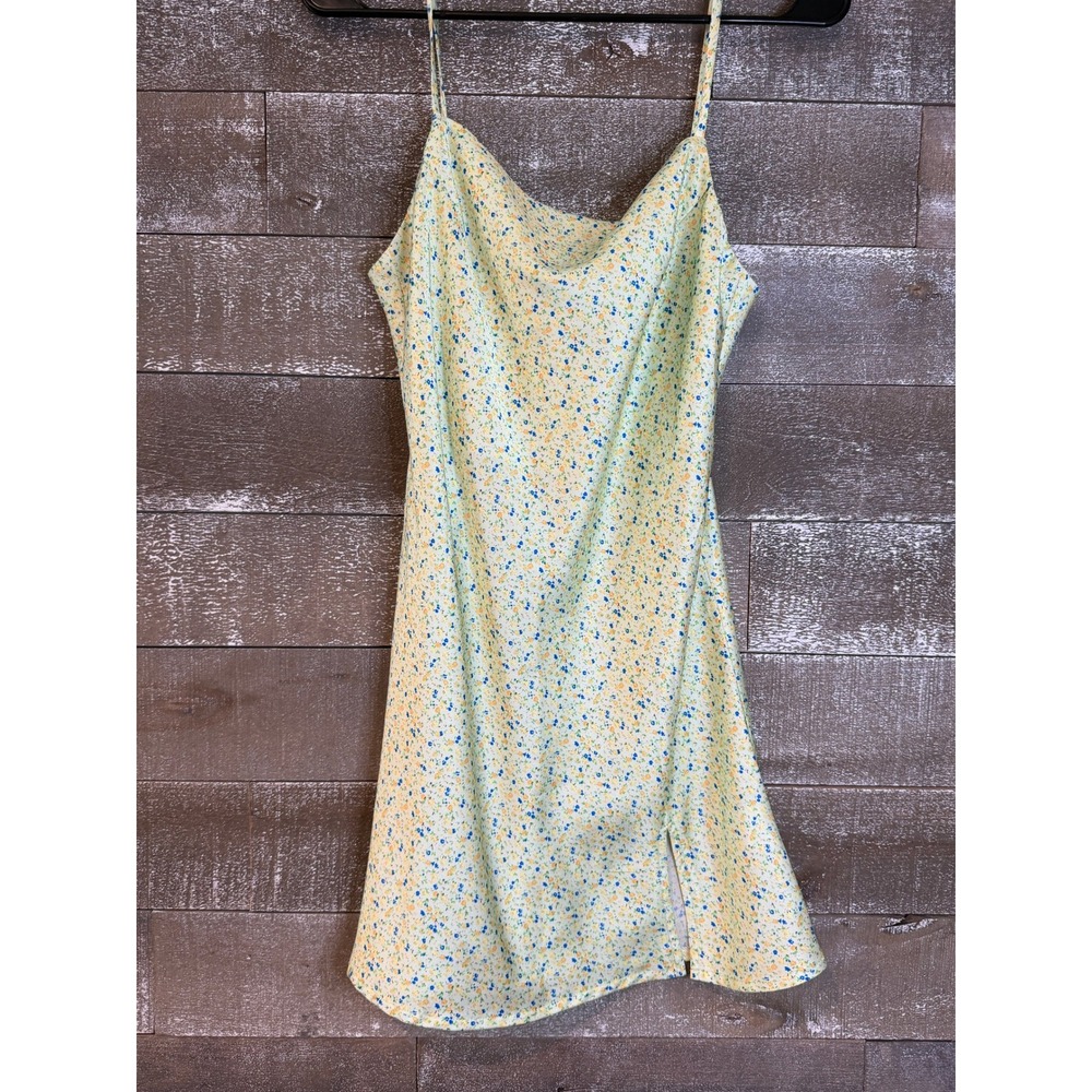 Princess Polly Mini Dress Women Size‎ 4 Green Floral